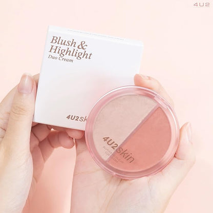 4u2 Skin Blush & Highlight Duo Cream