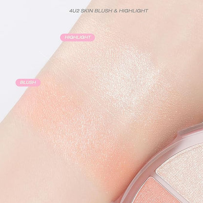 4u2 Skin Blush & Highlight Duo Cream